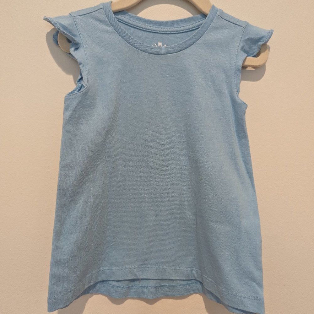 Primary flutter sleeve tee